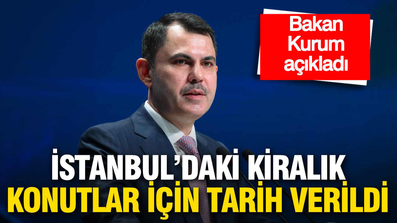 Bakan Murat Kurum, İstanbul’da 2 Bin Kiralık Konutun Teslim Tarihini Açıkladı